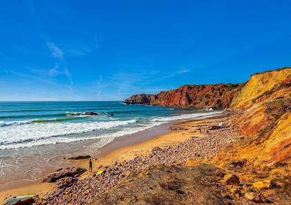 Praia do Amado in Salema, Algarve — photo 2 of 7