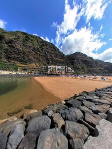 Praia da Calheta beach in Estreito da, Centro — photo 7 of 7