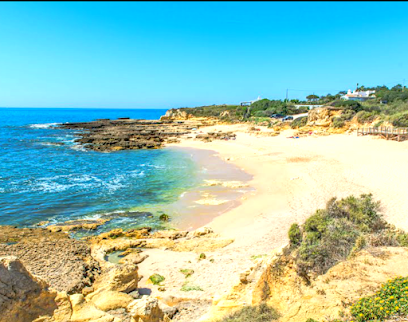 Praia de Manuel Lourenço — Beach in Albufeira, Algarve, Portugal — photos, reviews and opening hours